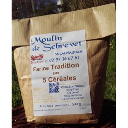 Farine de Tradition aux 5 céréales  500 g