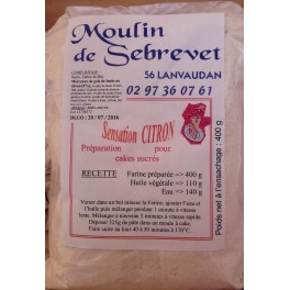 Préparation dessert - cake citron 400 g